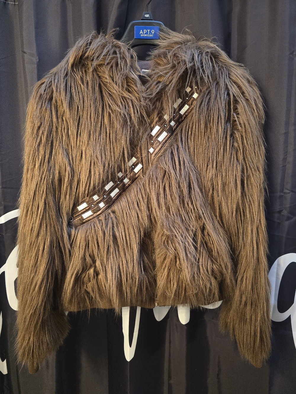 Star Wars Chewbacca Faux Fur Brown Kids Jacket